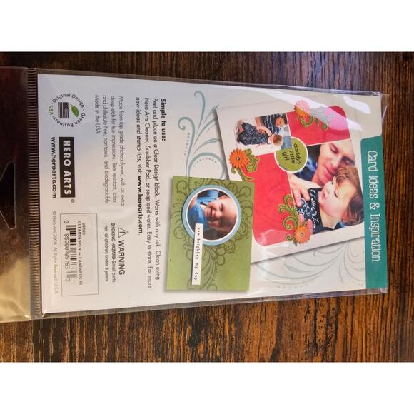 Hero Arts Clear Rubber Stamp Set Fantastic Filigree Paisley - Picture 2 of 3